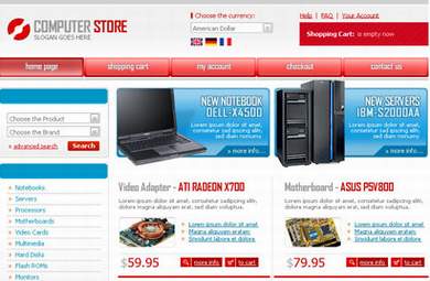 Computers & Electronics E-Commerce Store
